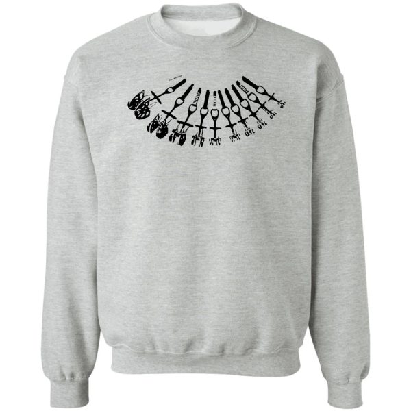 rock climbing necklace sweatshirt