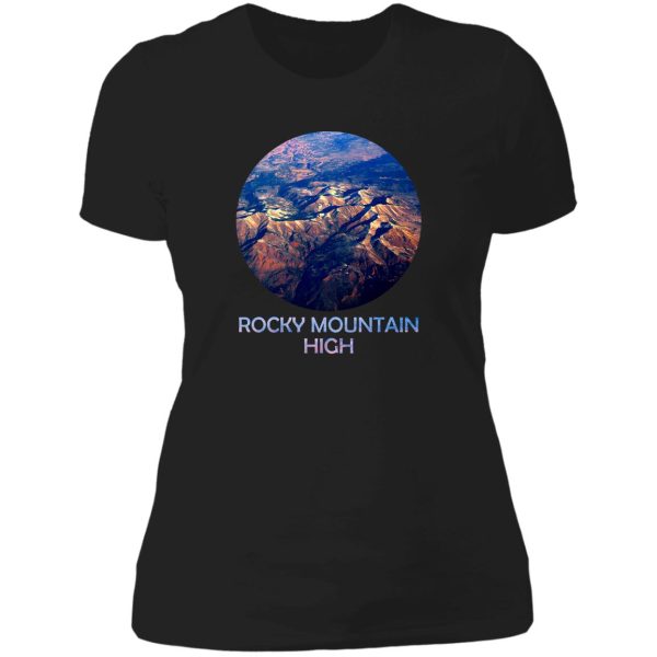 rocky mountain high lady t-shirt