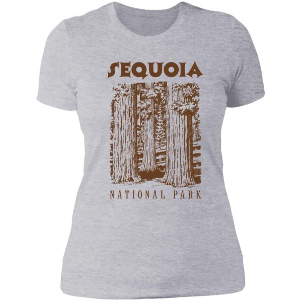 sequoia national park lady t-shirt