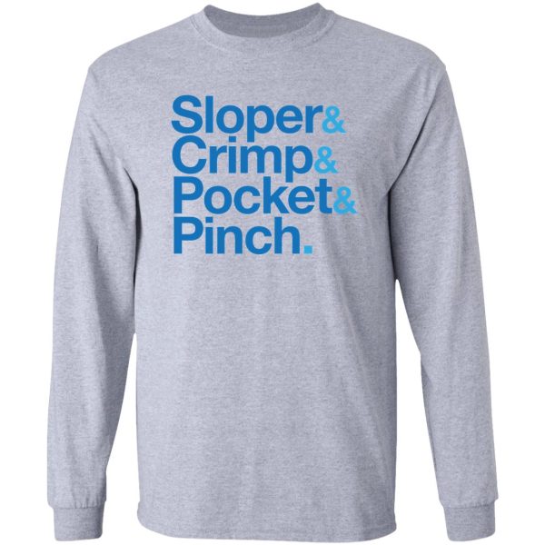 sloper & crimp & pocket & pinch long sleeve