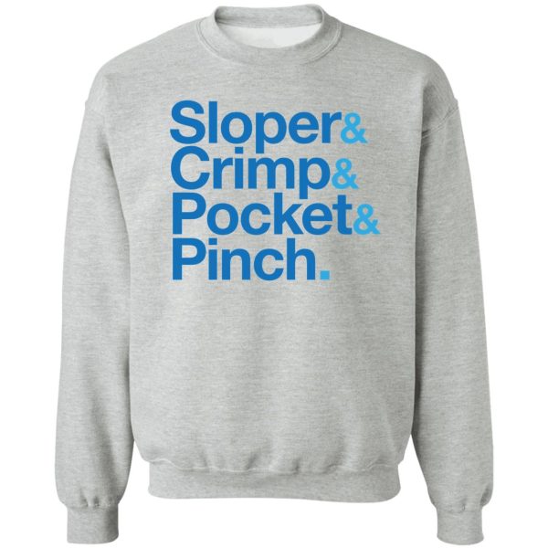 sloper & crimp & pocket & pinch sweatshirt