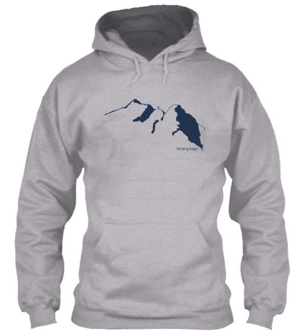 striding edge ridge helvellyn hoodie