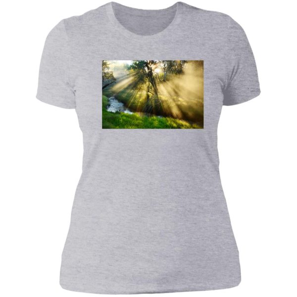 summer morning victoria river lady t-shirt