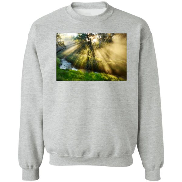 summer morning victoria river sweatshirt