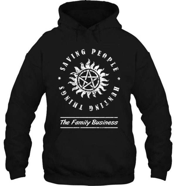 supernatural family business quote hoodie