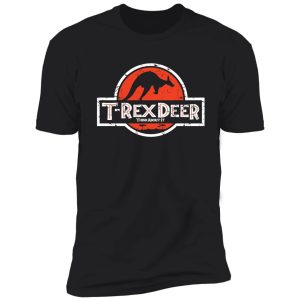 t-rex deer shirt