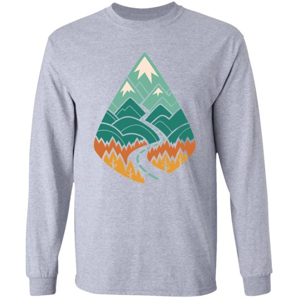 the road goes ever on summer long sleeve