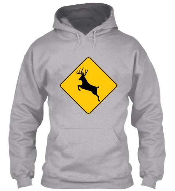 trophy buck crossing hoodie