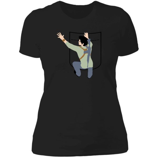 uncharted lady t-shirt