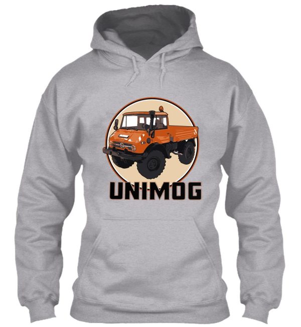 unimog orange hoodie