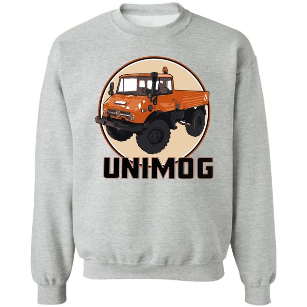 unimog orange sweatshirt