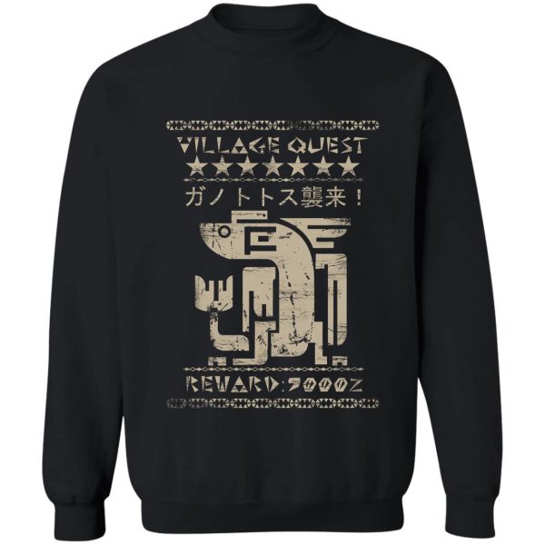 village quest - plesioth sweatshirt
