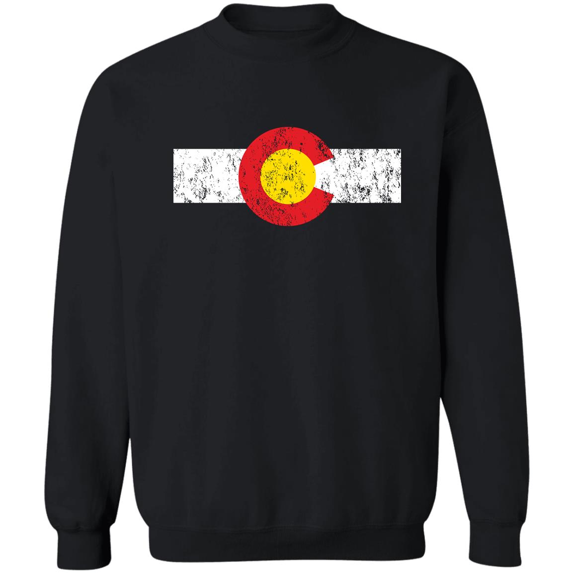 vintage colorado flag sweatshirt