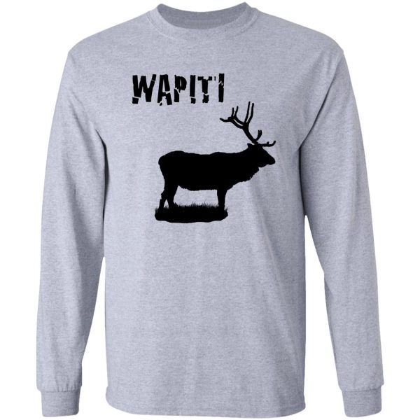 wapiti - elk long sleeve