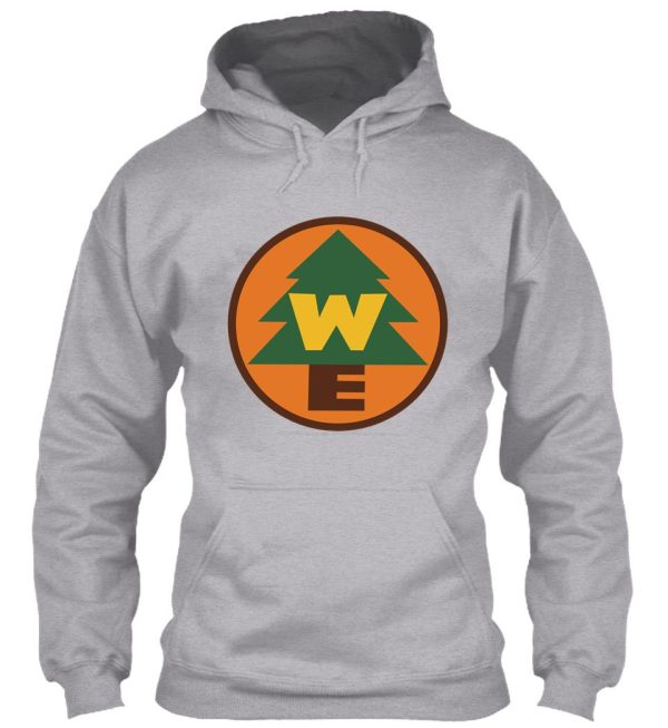 wilderness explorer logo hoodie