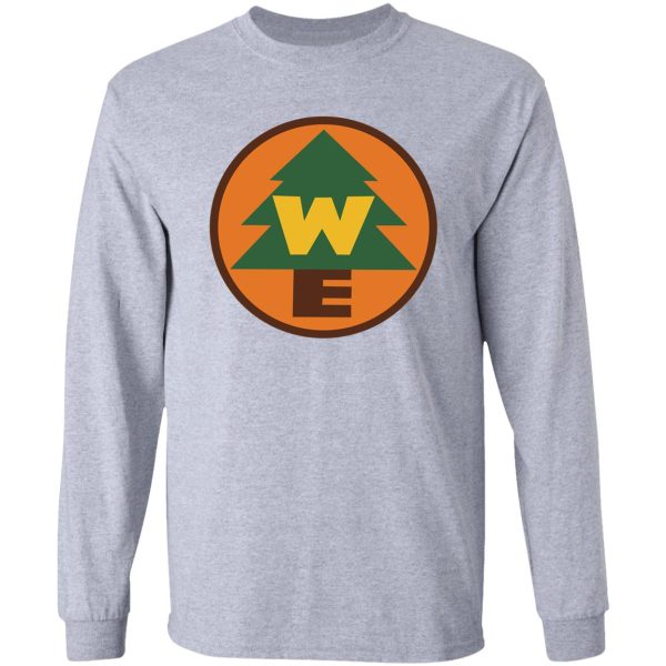 wilderness explorer logo long sleeve