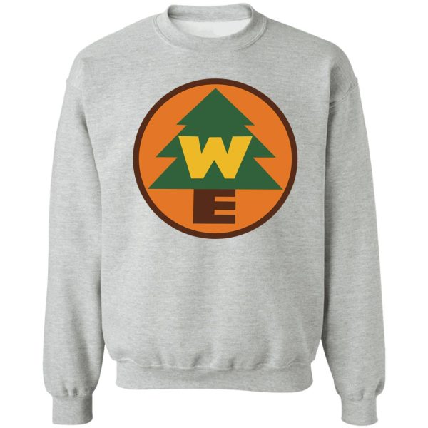 wilderness explorer logo sweatshirt