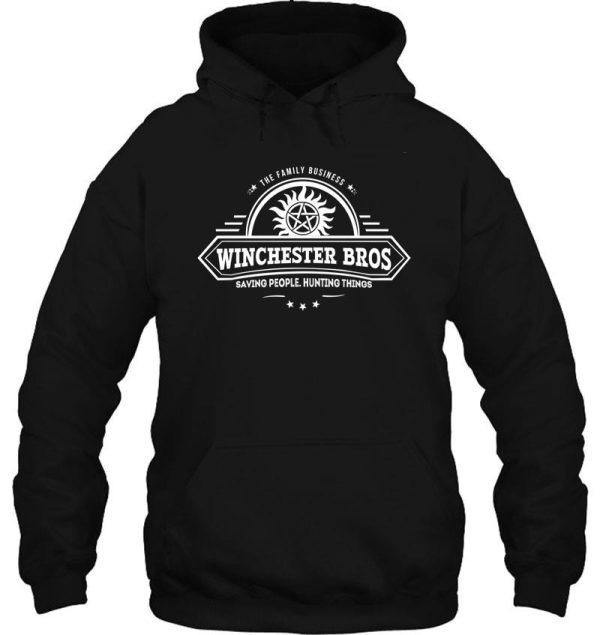 winchester bros. family business hoodie