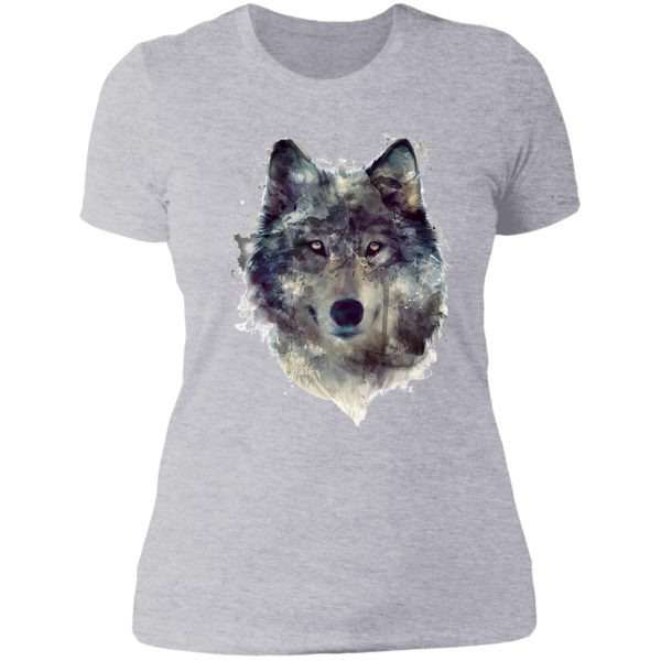 wolf persevere lady t-shirt