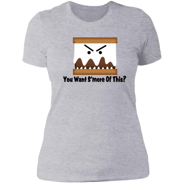 you want s'more of this lady t-shirt