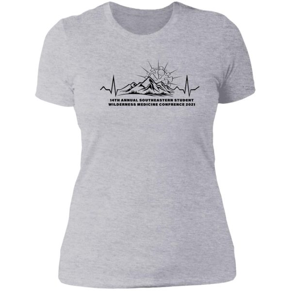 14th annual southeastern student wilderness medicine conference design lady t-shirt