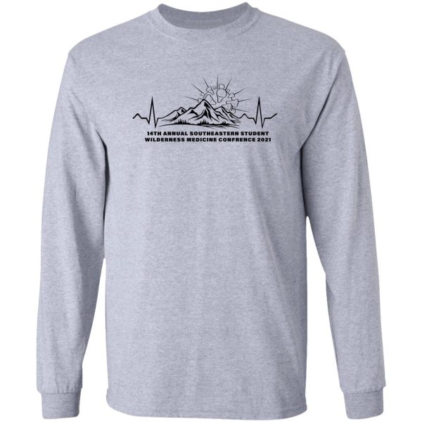 14th annual southeastern student wilderness medicine conference design long sleeve