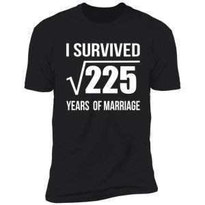 15th marriage anniversary t-shirt wedding gift 15 years wedding anniversary t-shirts shirt