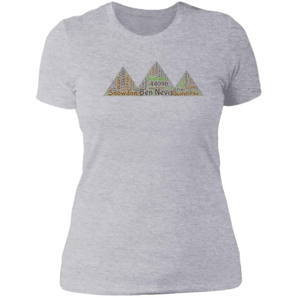 3 peaks challenge lady t-shirt