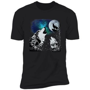 3 wolf and moon shirt