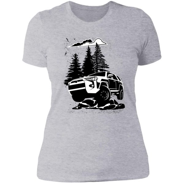 4runner into the wild lady t-shirt