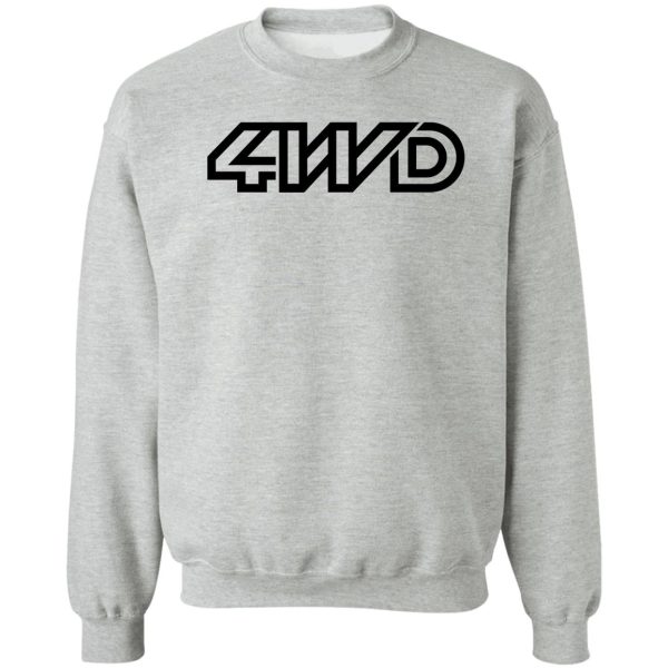 4wd-syncro vanagon cool logo saying sweatshirt