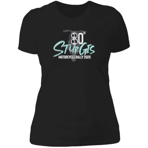 80th sturgis south dakota motorcycle rally 2020 lady t-shirt