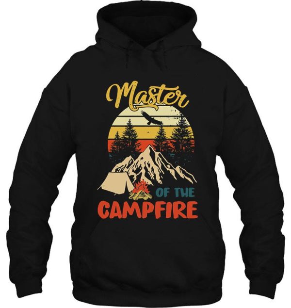 master of the campfire ​- camping outdoor funny hoodie