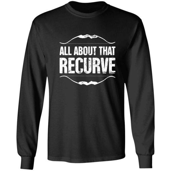 all about the recurve – bow archery long sleeve