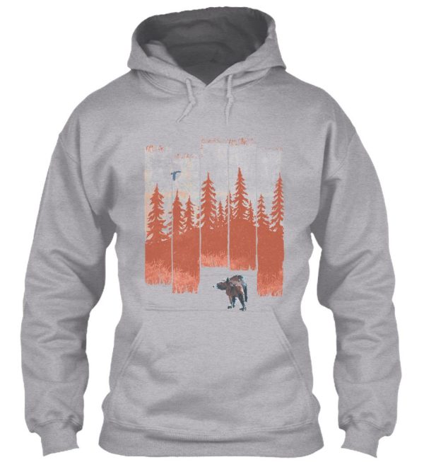 a bear in the wild... hoodie