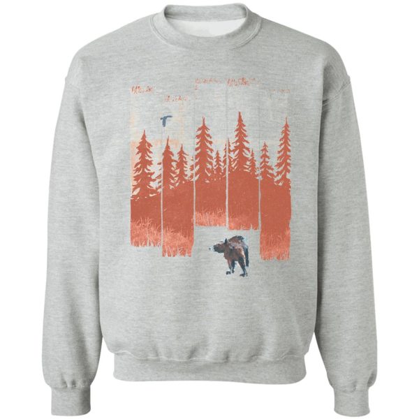 a bear in the wild... sweatshirt