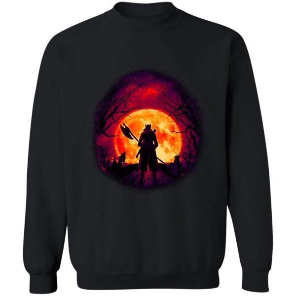 a blood moon's night (bloodborne) sweatshirt