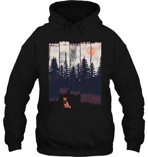 a fox in the wild... hoodie