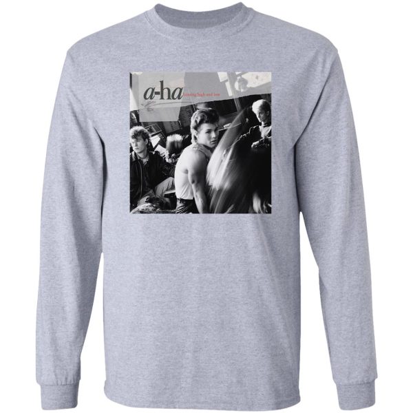 a-ha hunting high and low long sleeve