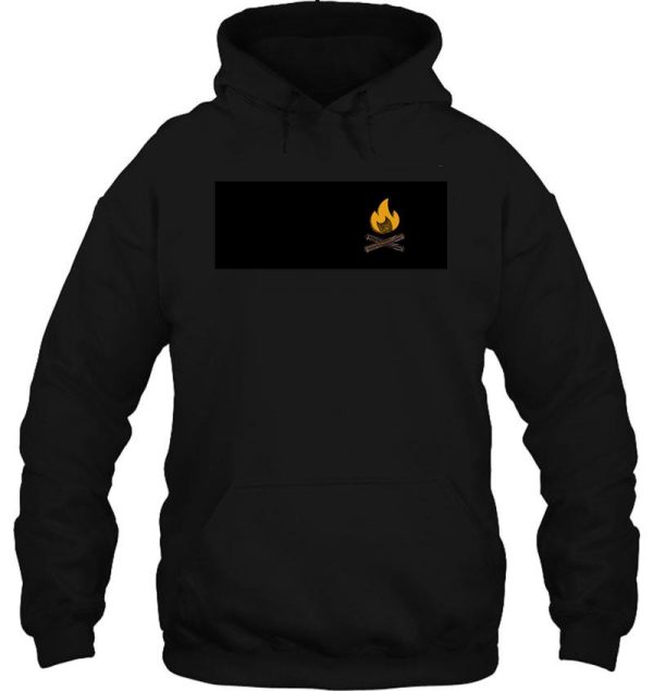 a minimalist logo hoodie