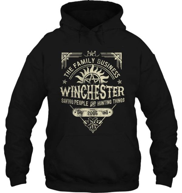 a very winchester business hoodie