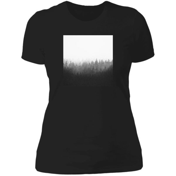 a wilderness somewhere lady t-shirt