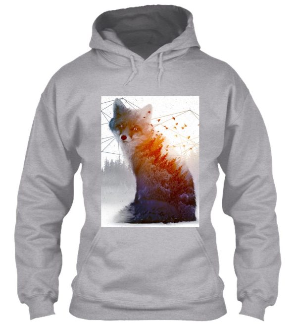a wilderness within fox hoodie