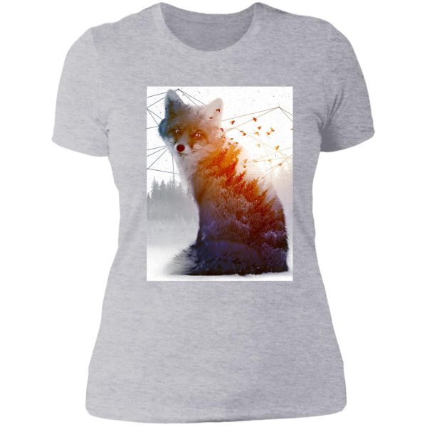 a wilderness within fox lady t-shirt
