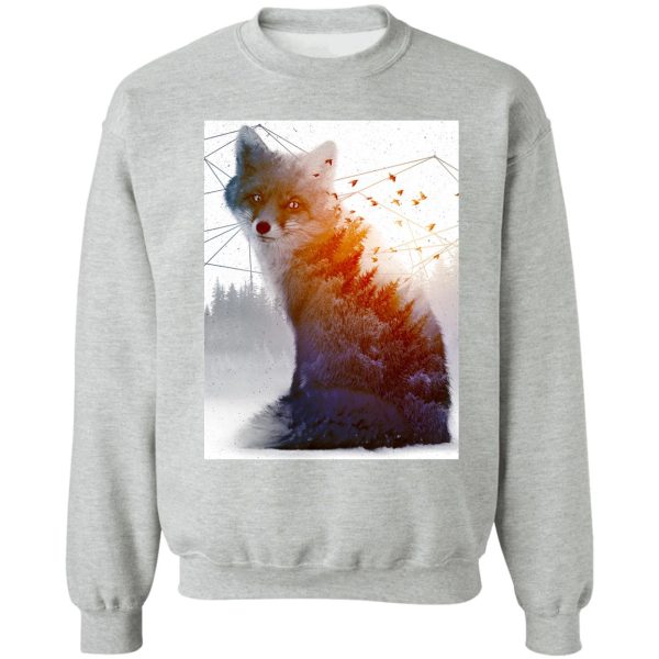 a wilderness within fox sweatshirt