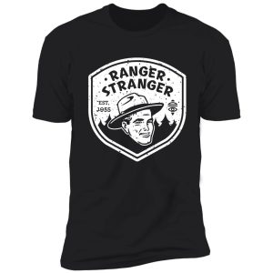 ranger stranger – white crest shirt