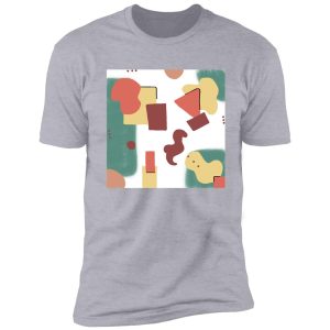 abstract with mini dot shirt