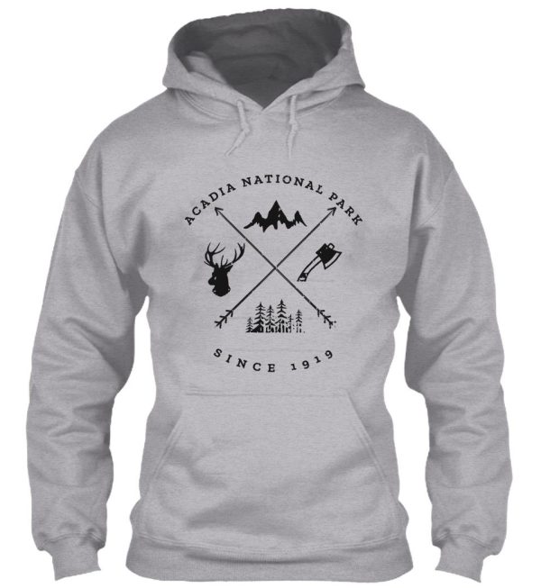 acadia national park souvenir hoodie