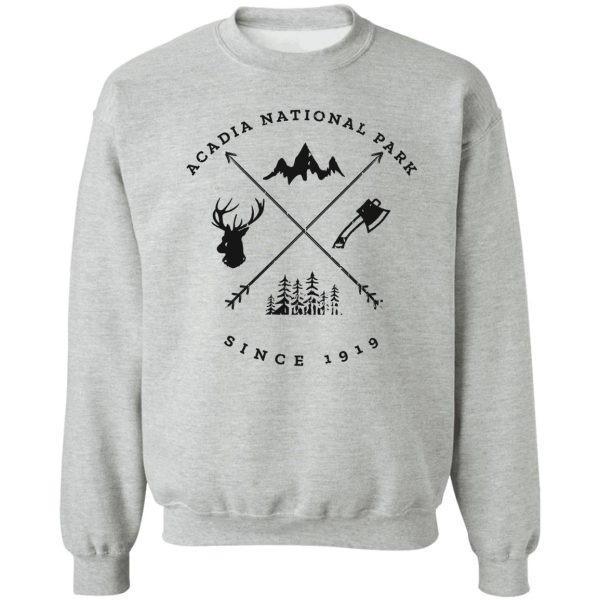 acadia national park souvenir sweatshirt