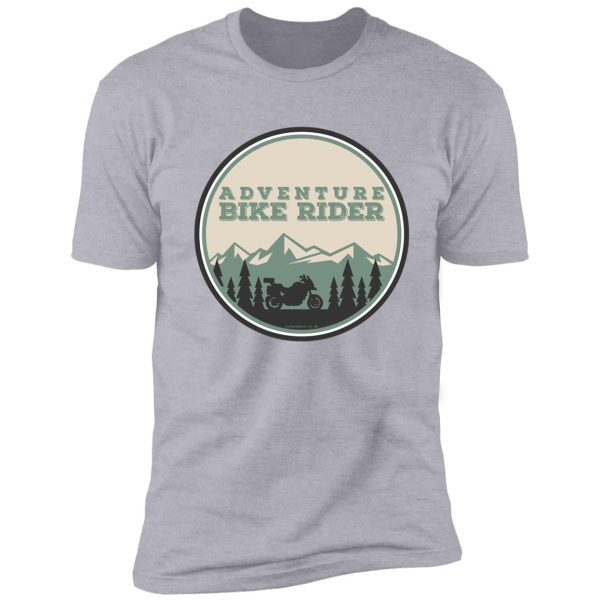 adventure bike rider sticker t-shirt 01 shirt